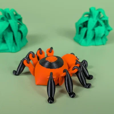 Tarantula - Mô hình nhện có khớp nối | Print-in-Place | Không cần support