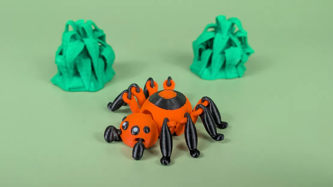 Tarantula - Mô hình nhện có khớp nối | Print-in-Place | Không cần support - Image 6