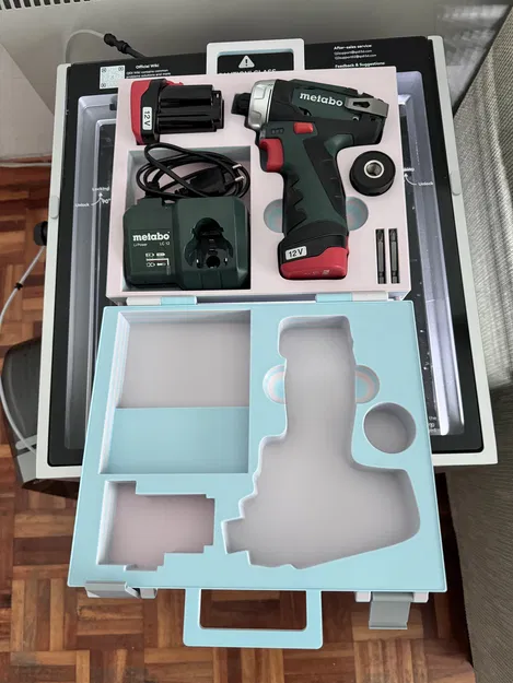 Hộp đựng máy khoan Metabo Powermaxx BS - Image 1