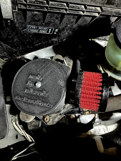 Nắp bơm khí thải 3D cho Toyota/Lexus 176100C020 (Nâng cấp lọc gió) - Image 1