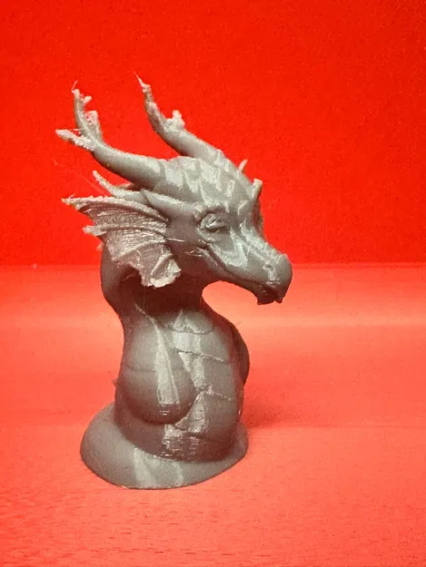 Mô hình tượng đầu rồng Dragon Head Bust trang trí độc đáo - Image 1