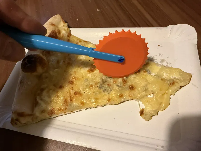 Dụng cụ cắt pizza (Pizza slicer, cutter) - Image 3