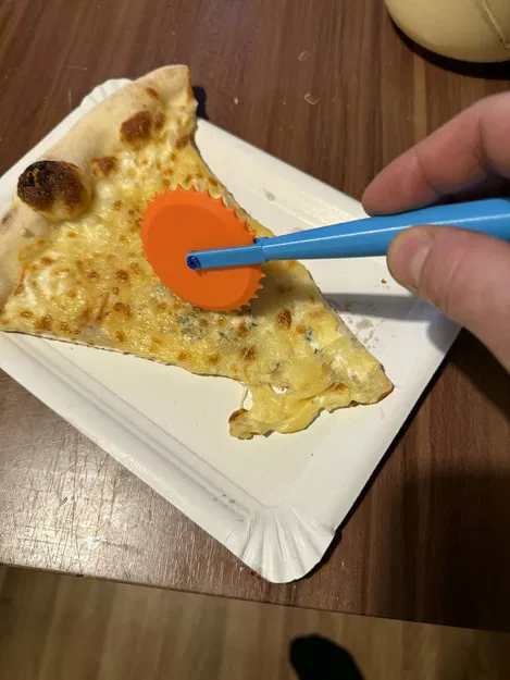 Dụng cụ cắt pizza (Pizza slicer, cutter) - Image 5