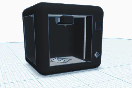 Móc khóa mô hình máy in 3D Flashforge Adventurer 4 Pro - Image 2