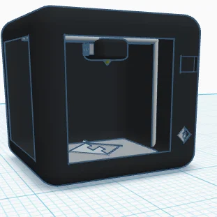 Móc khóa mô hình máy in 3D Flashforge Adventurer 4 Pro