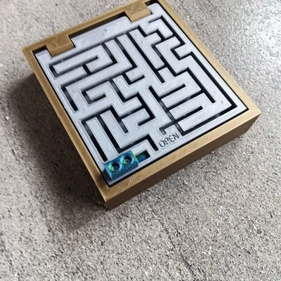 Geocache Maze - Hộp chứa bí ẩn dạng mê cung