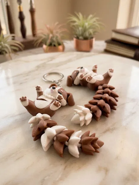 Mô hình Flexi Puppy đáng yêu - Đồ chơi khớp nối / Móc khóa - Image 8