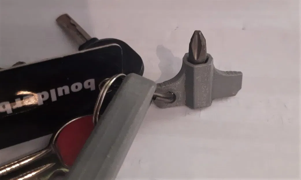 Tuốc nơ vít mini gắn chìa khóa - Image 1