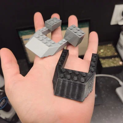 Mô hình LEGO Brick 32084 Wedge 6 x 8 (Có file Fusion) - Tối ưu cho in 3D FDM