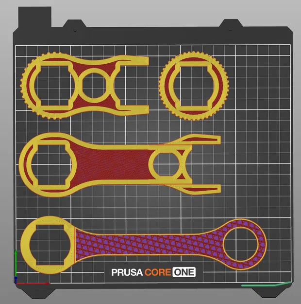 Cờ lê FTN 5 Suppressor Wrench: Công cụ tháo lắp in 3D chuyên dụng - Image 1