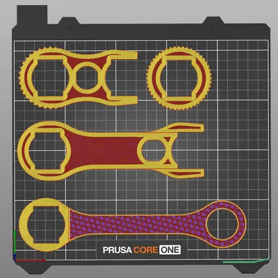 Cờ lê FTN 5 Suppressor Wrench: Công cụ tháo lắp in 3D chuyên dụng