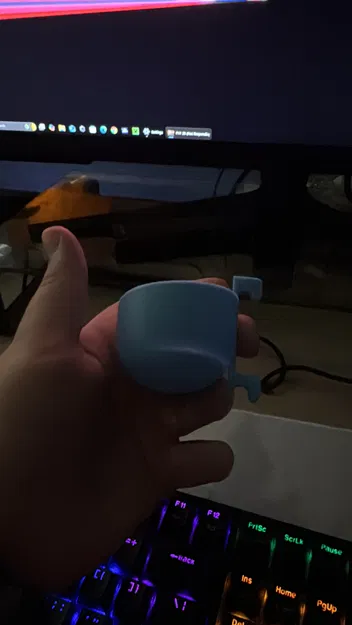 Cốc treo phụ kiện SKADIS in 3D cho bảng đục lỗ IKEA - Image 1