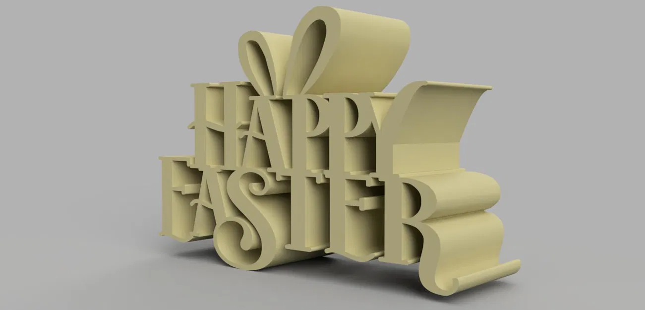 Bảng trang trí Happy Easter - Image 2