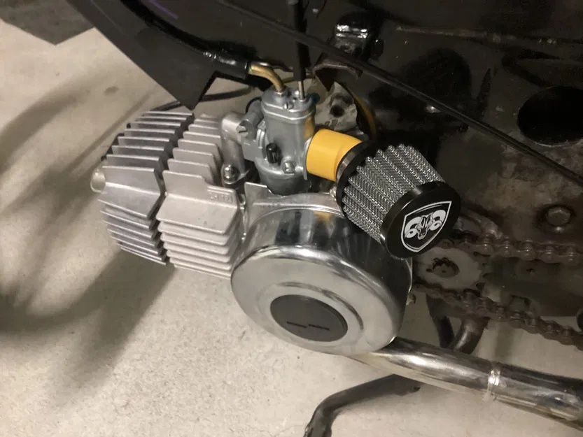 Adapter 30° chuyển góc lọc gió (28 mm) cho bình xăng con Puch - Image 1