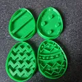 Bộ khuôn cắt bánh quy hình trứng Phục sinh 3D - Độc đáo và bắt mắt - Thumbnail 1