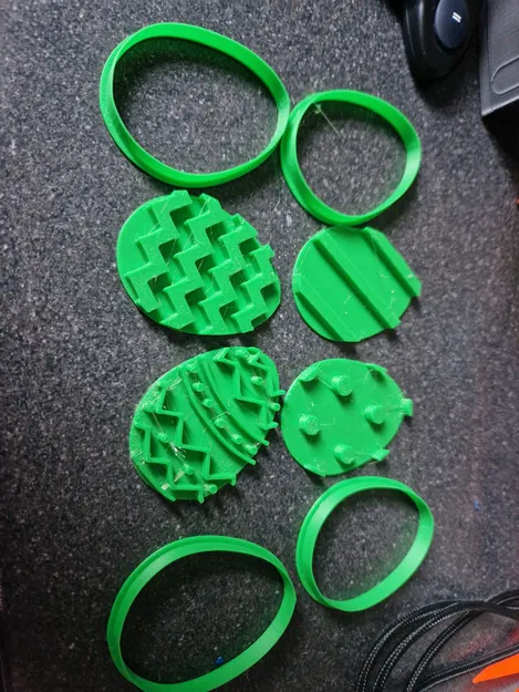 Bộ khuôn cắt bánh quy hình trứng Phục sinh 3D - Độc đáo và bắt mắt - Image 2