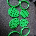 Bộ khuôn cắt bánh quy hình trứng Phục sinh 3D - Độc đáo và bắt mắt - Thumbnail 2