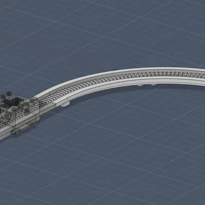 Đường ray Monorail mới từ bộ Lego Education AI