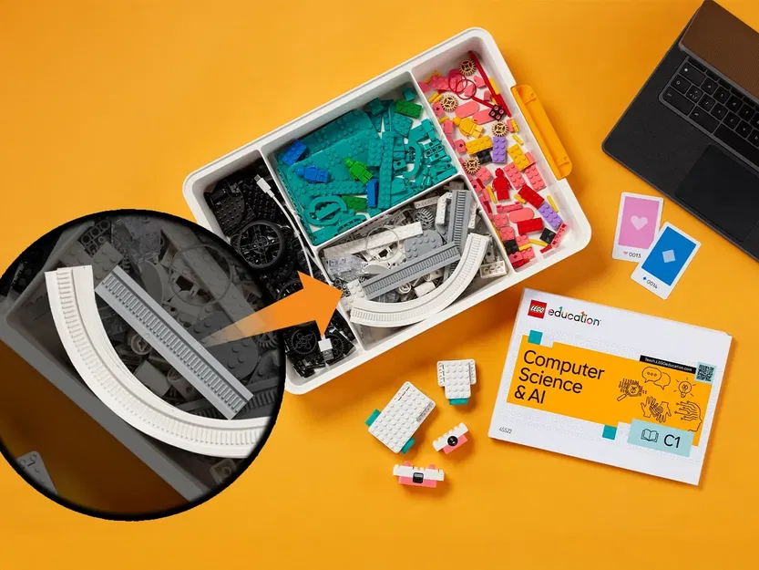 Đường ray Monorail mới từ bộ Lego Education AI - Image 6