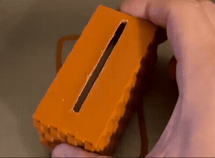 Hộp đựng tăm in 3D thiết kế họa tiết đan lát độc đáo - Thumbnail 1