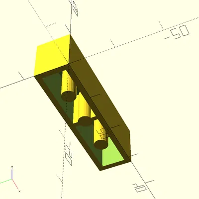 Gạch lắp ráp tùy biến (kiểu LEGO) bằng openSCAD