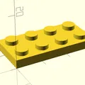 Gạch lắp ráp tùy biến (kiểu LEGO) bằng openSCAD - Thumbnail 3