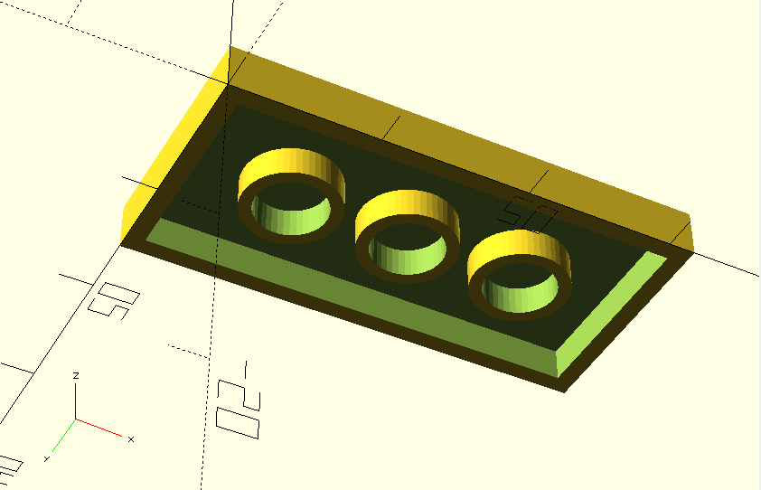 Gạch lắp ráp tùy biến (kiểu LEGO) bằng openSCAD - Image 4