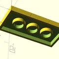 Gạch lắp ráp tùy biến (kiểu LEGO) bằng openSCAD - Thumbnail 4