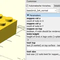 Gạch lắp ráp tùy biến (kiểu LEGO) bằng openSCAD - Thumbnail 7