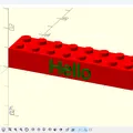 Gạch lắp ráp tùy biến (kiểu LEGO) bằng openSCAD - Thumbnail 8