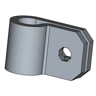 P-clip parametric - Mẫu kẹp cáp tùy chỉnh linh hoạt