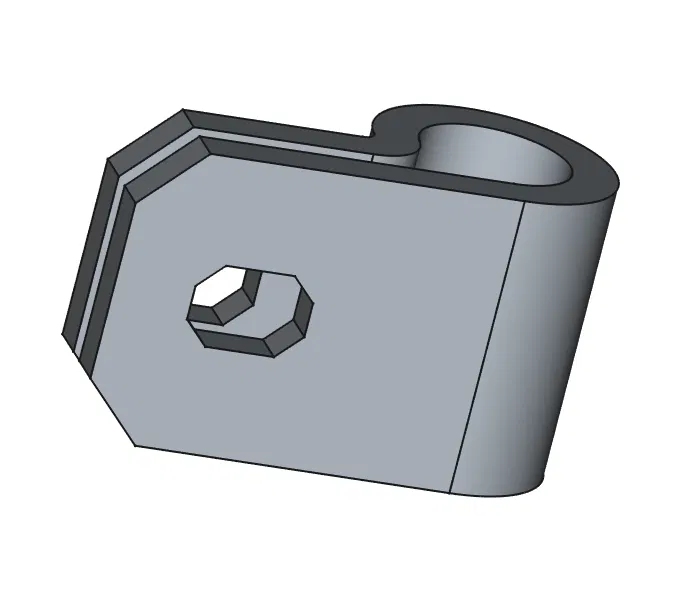 P-clip parametric - Mẫu kẹp cáp tùy chỉnh linh hoạt - Image 2