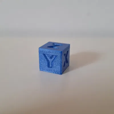 Ultimate Customizable Calibration Cube - Khối hiệu chuẩn toàn năng