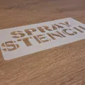 Bộ tạo khuôn stencil (Spray paint stencil maker) - Thumbnail 4
