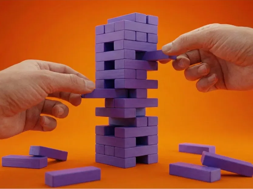 Bộ tạo khối Jenga (Tumbling Tower) tùy chỉnh - Image 1