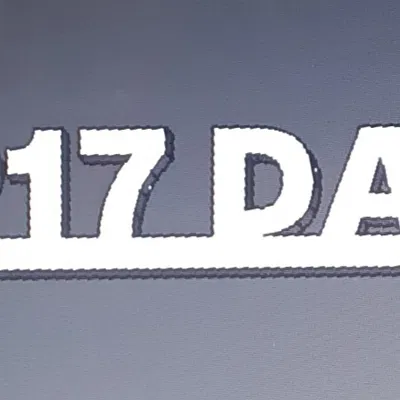 Móc khóa P17 DANI - Phụ kiện cá tính in 3D độc đáo cho nam giới