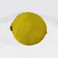 Mô hình quả chanh 3D chân thực từ công nghệ quét chuyên nghiệp - Thumbnail 1