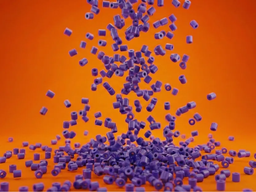 Bộ tạo mẫu hạt nhựa ủi (Ironing Beads) có thể in 3D - Image 1