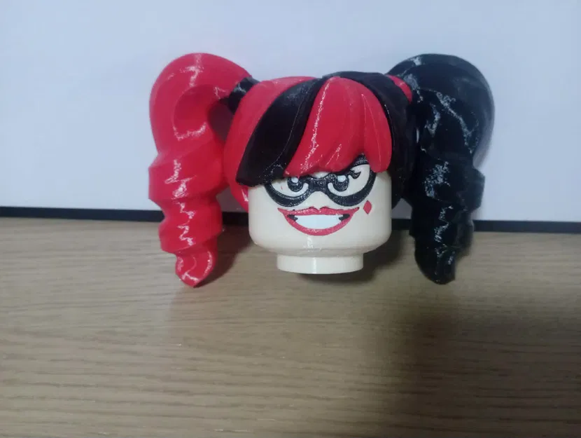 Mô hình đầu Harley Quinn cho Giant Minifig - In 3D ấn tượng - Image 4