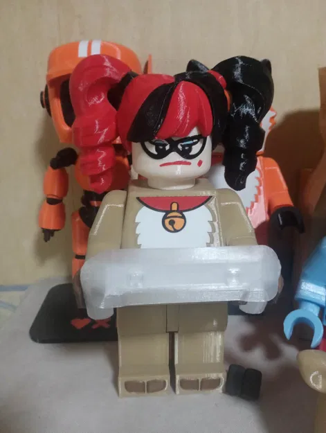 Mô hình đầu Harley Quinn cho Giant Minifig - In 3D ấn tượng - Image 5