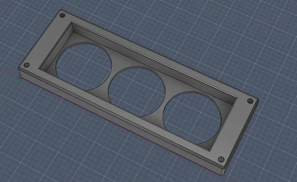 Khung gắn 3 quạt tản nhiệt 60mm cho PC và Server - Image 1