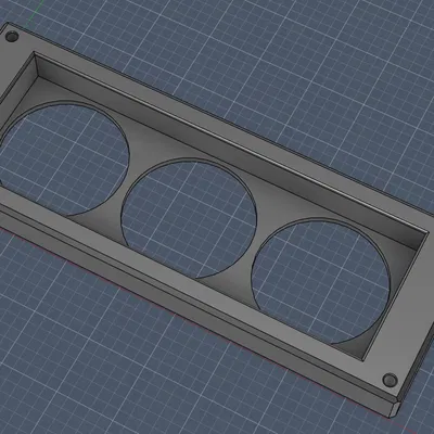 Khung gắn 3 quạt tản nhiệt 60mm cho PC và Server