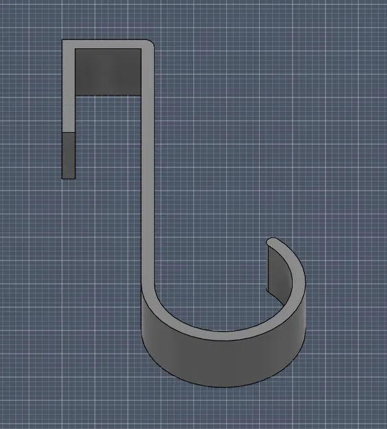 Móc treo đồ đa năng mỏng gọn 10mm cho cánh cửa tủ - Image 1