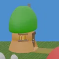 Mô hình làng Xì Trum (Smurfs Village) 3D in ấn cực xinh - Thumbnail 1