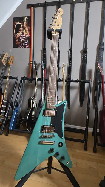 Thân đàn guitar thiết kế kiểu Moderne - Image 1