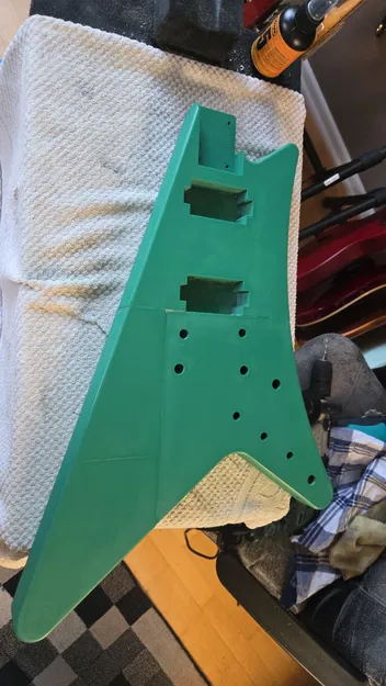 Thân đàn guitar thiết kế kiểu Moderne - Image 4