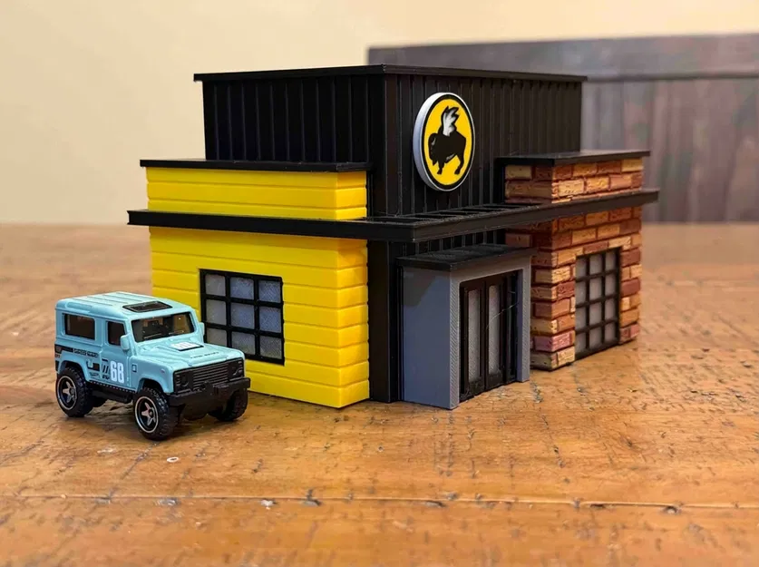 Mô hình diorama Buffalo Wild Wings tỷ lệ 1/64 - Image 2