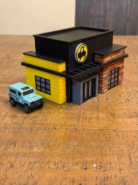 Mô hình diorama Buffalo Wild Wings tỷ lệ 1/64 - Image 3