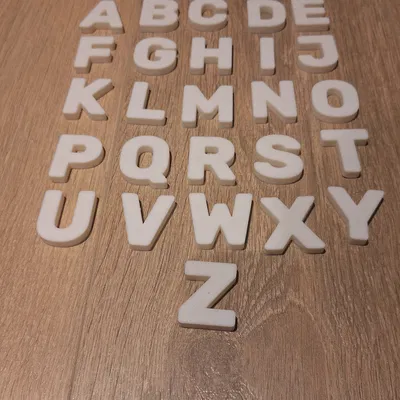 Bộ Chữ Cái 3D (A-Z)