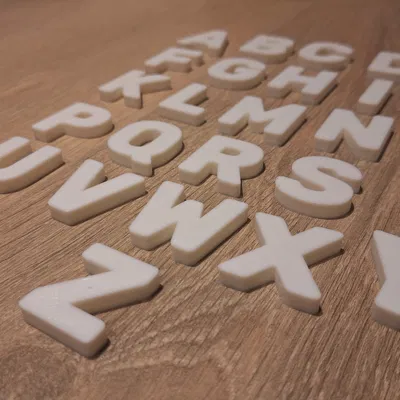 Bộ Chữ Cái 3D (A-Z)